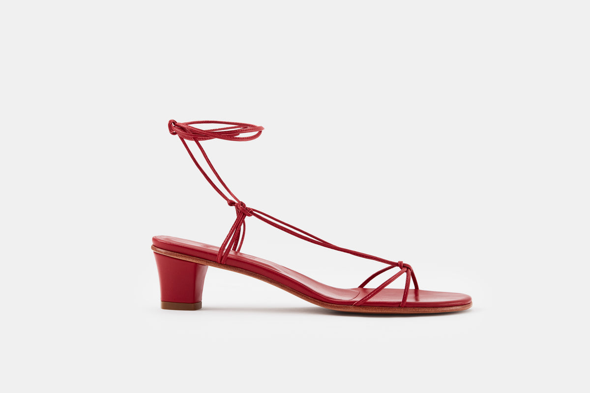 【関税込み】Martiniano グレー Spaghetti ヒールサンダル Spaghetti Scarlett – Martiniano shoes