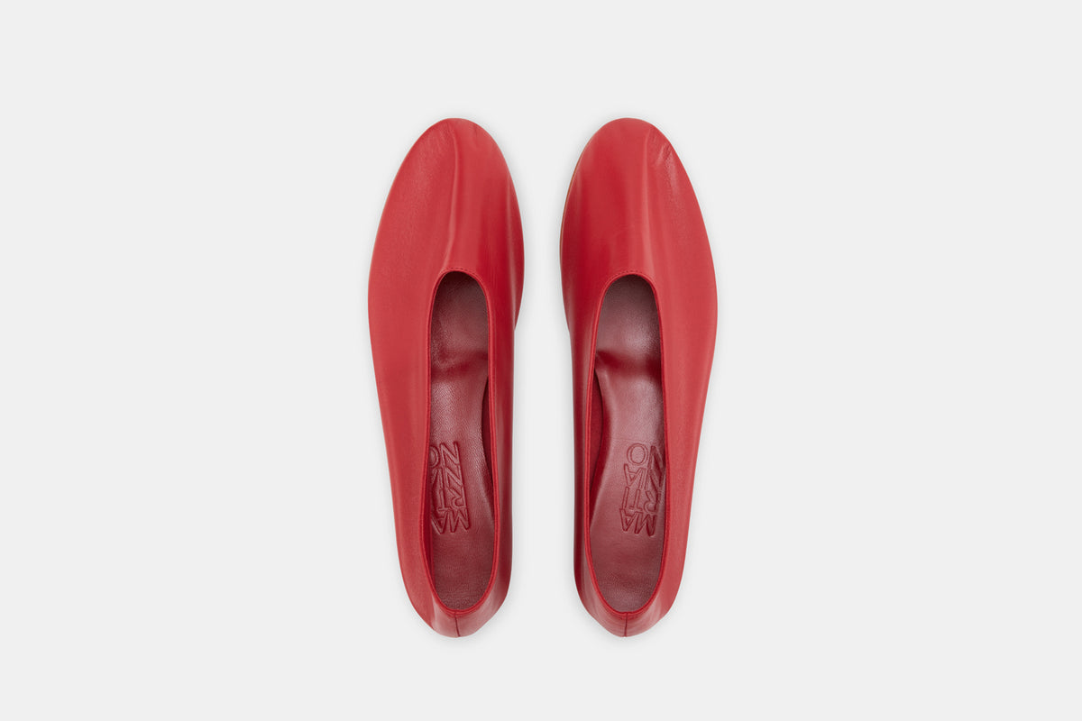 Glove flat shoes top