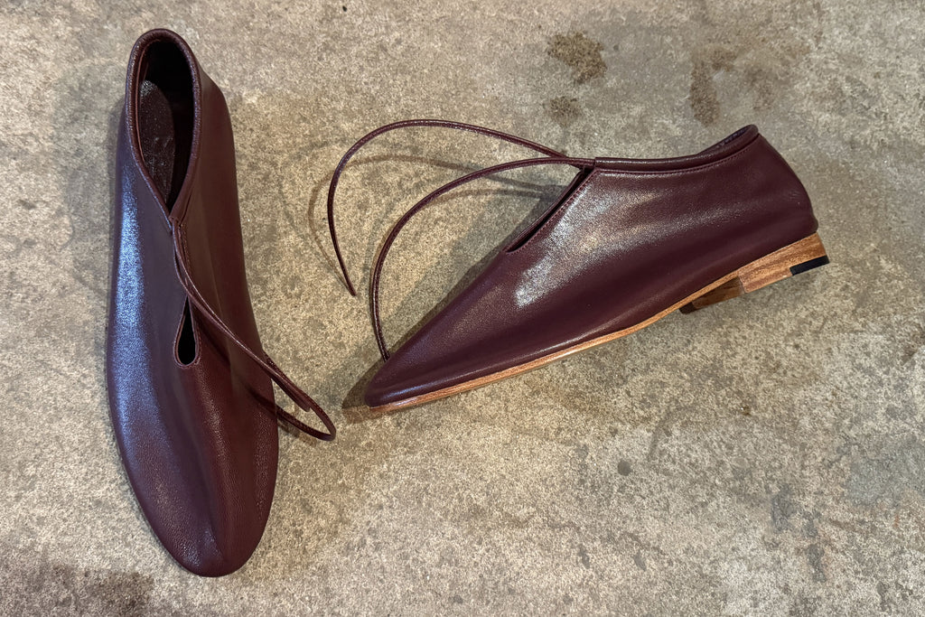 Bootie Oxblood (sample)
